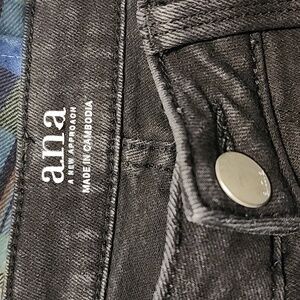 Ana black jeans size 10